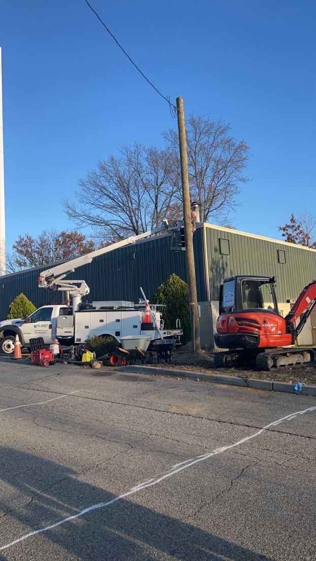 Sewer, water and underground utility work by JWSR LLC in New Jersey