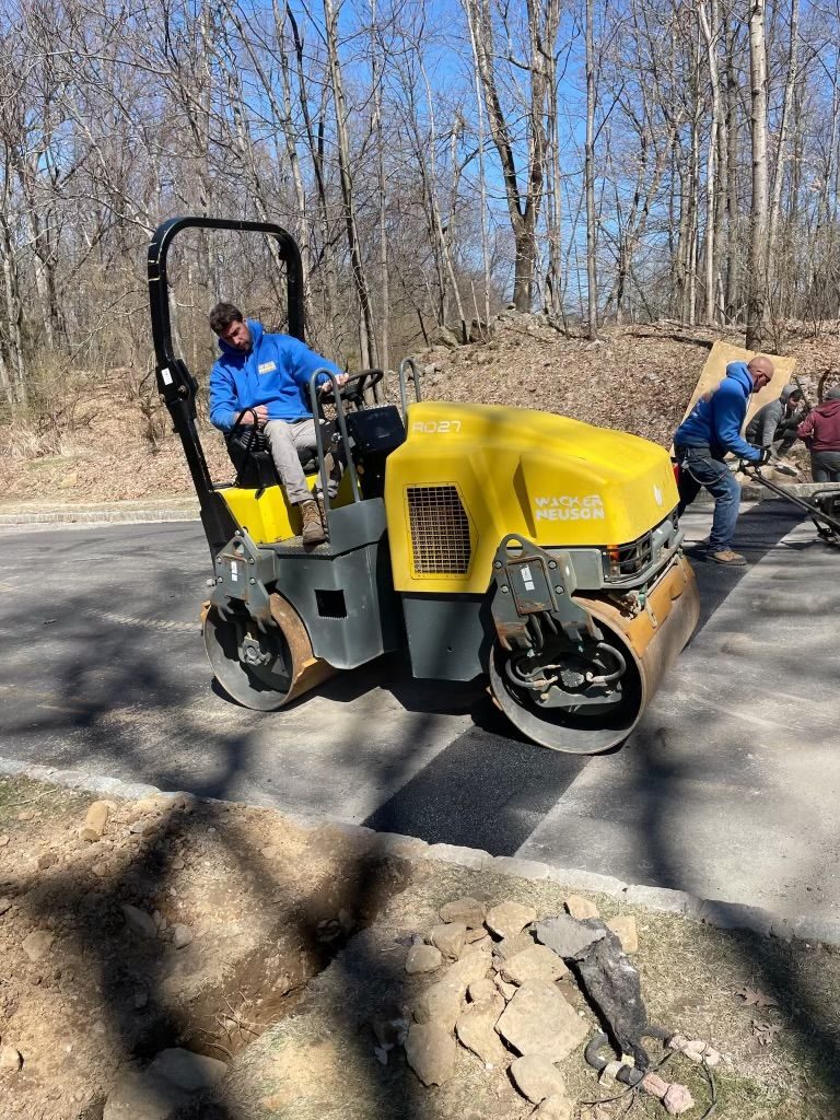 Driveway construction by JWSR LLC in New Jersey