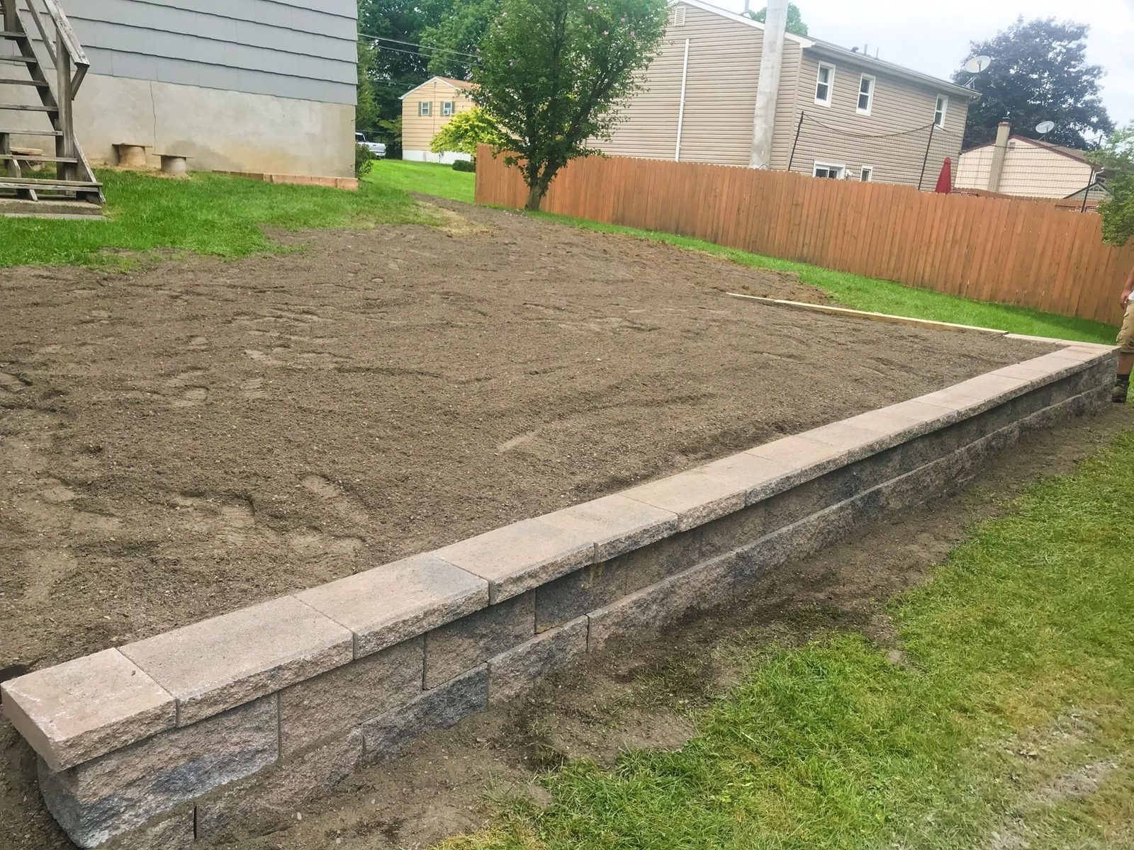 Grading and site preparation by JWSR LLC in New Jersey