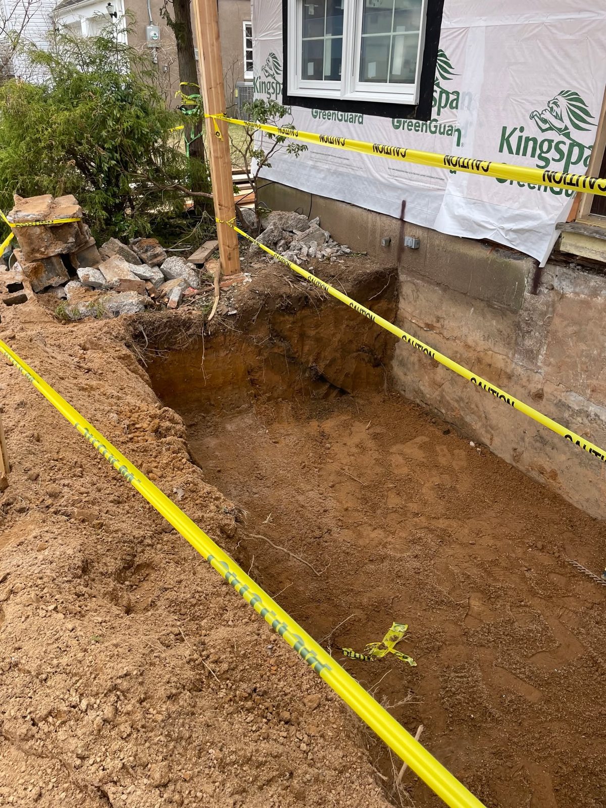 Excavation work by JWSR LLC in New Jersey