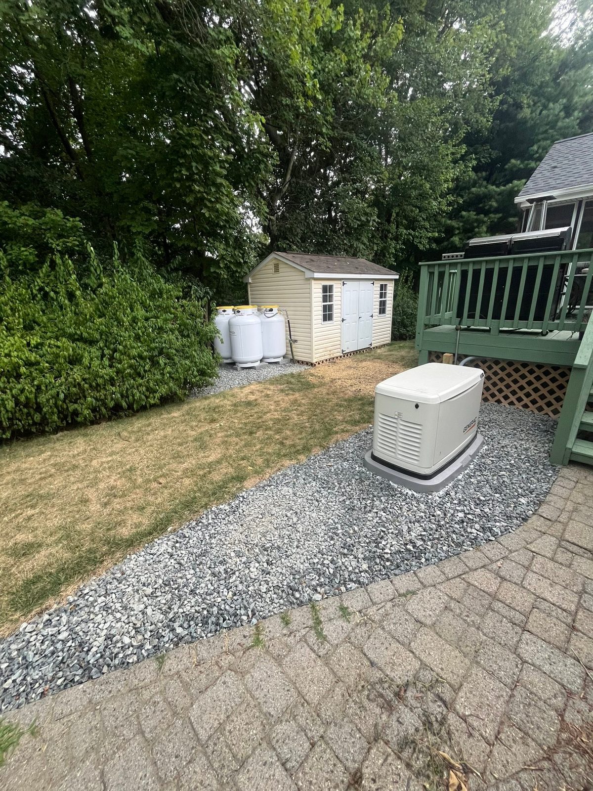 Retaining wall and hardscaping work by JWSR LLC in New Jersey