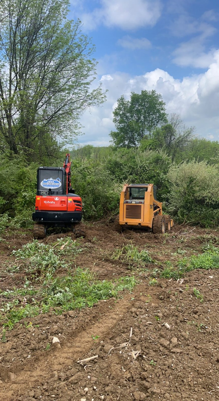 Land clearing by JWSR LLC in New Jersey