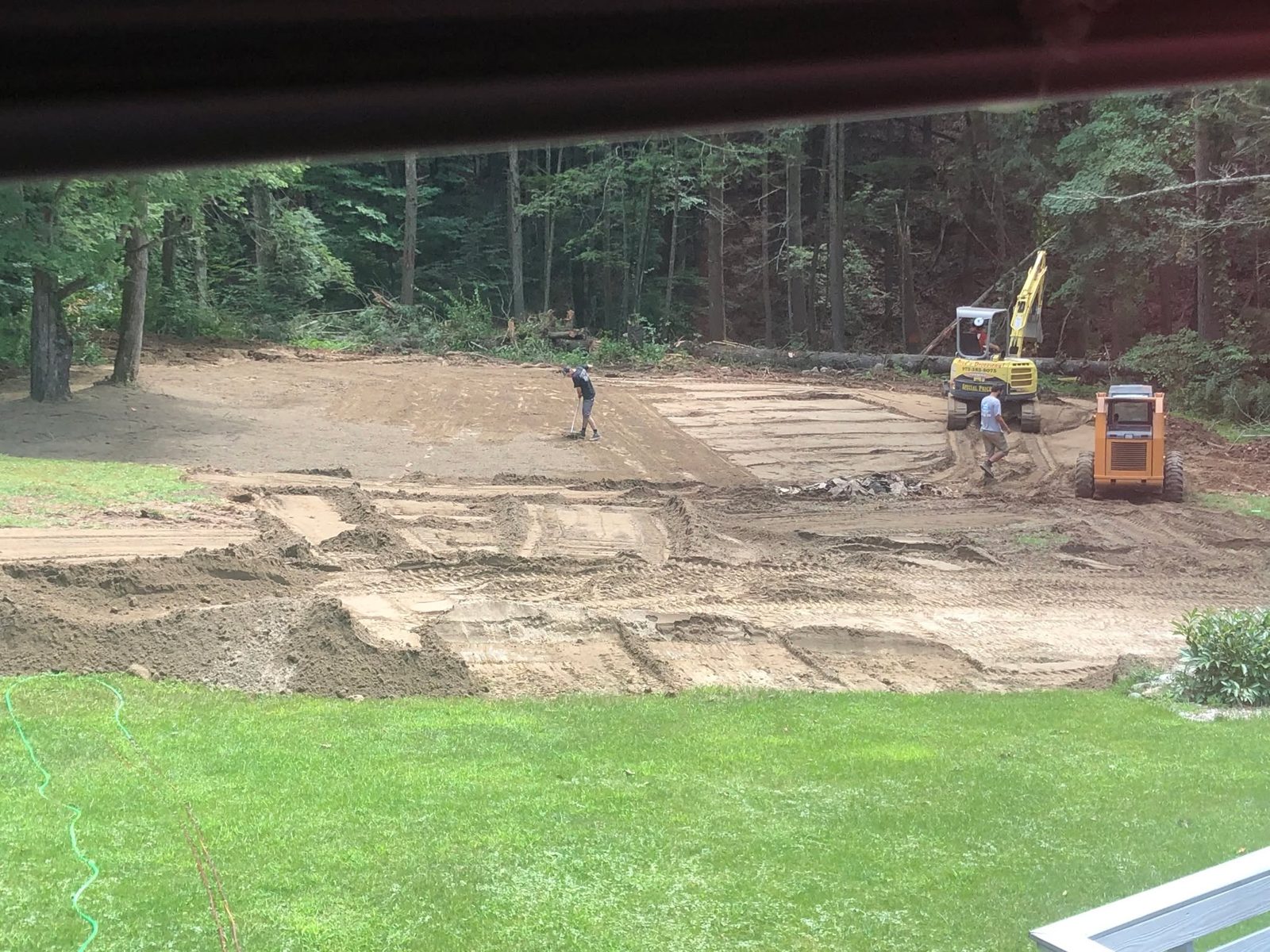 Grading and site preparation by JWSR LLC in New Jersey