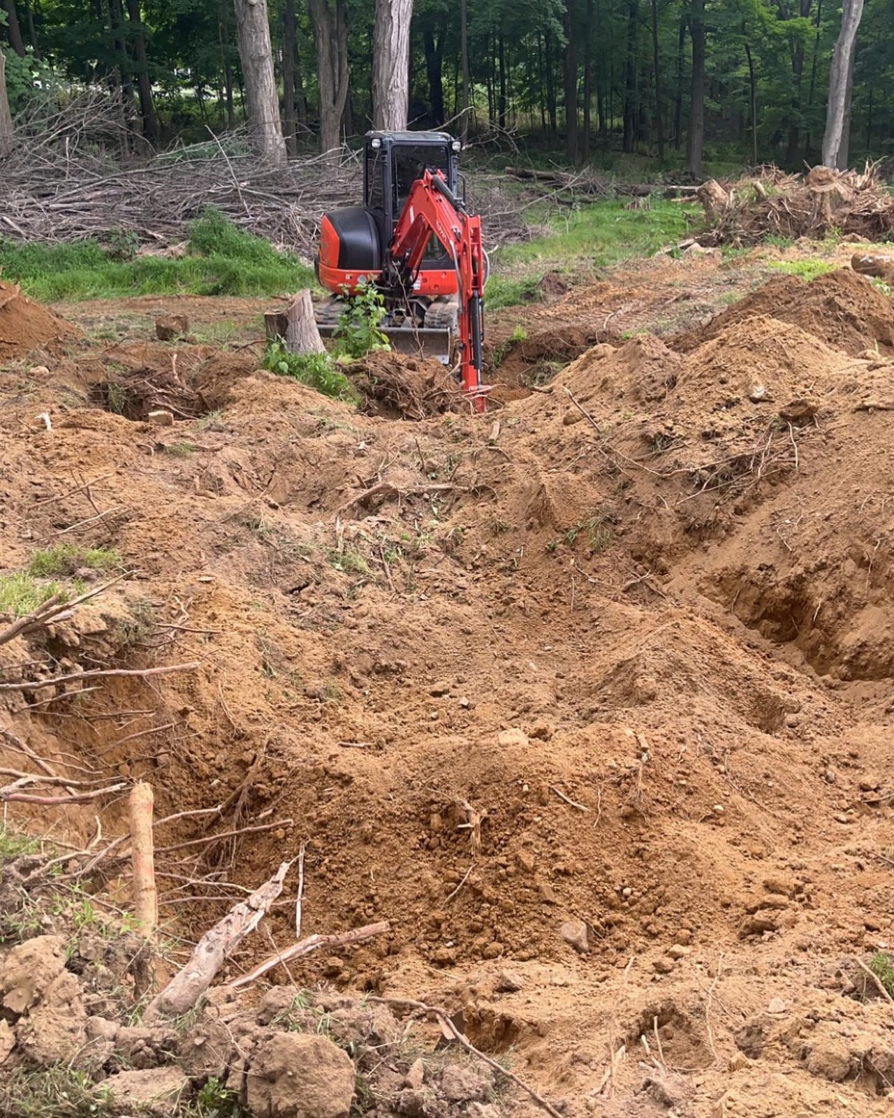 Excavation work by JWSR LLC in New Jersey
